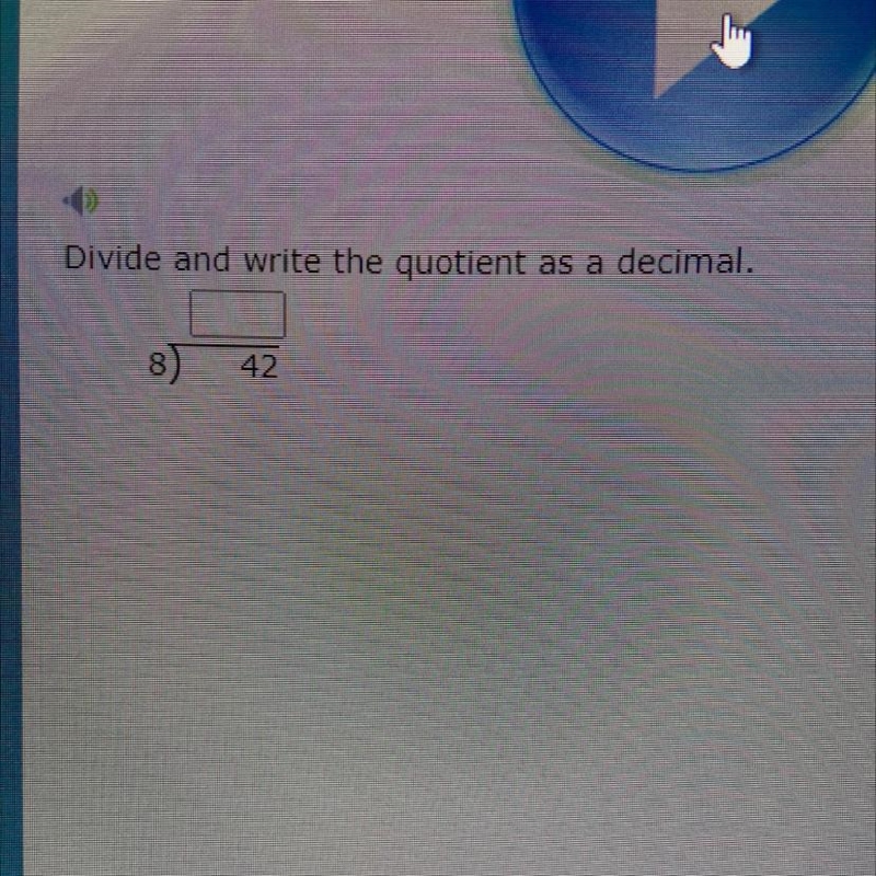 Divide and write the quotient as a decimal-example-1