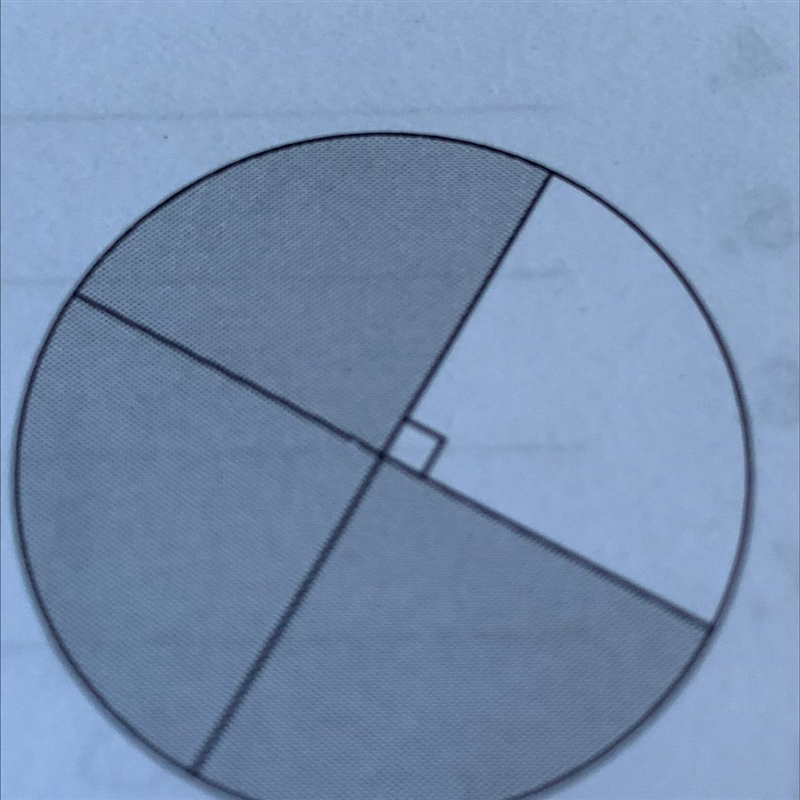 Help!!!! The line segments in the circle to the right are both diameters with length-example-1