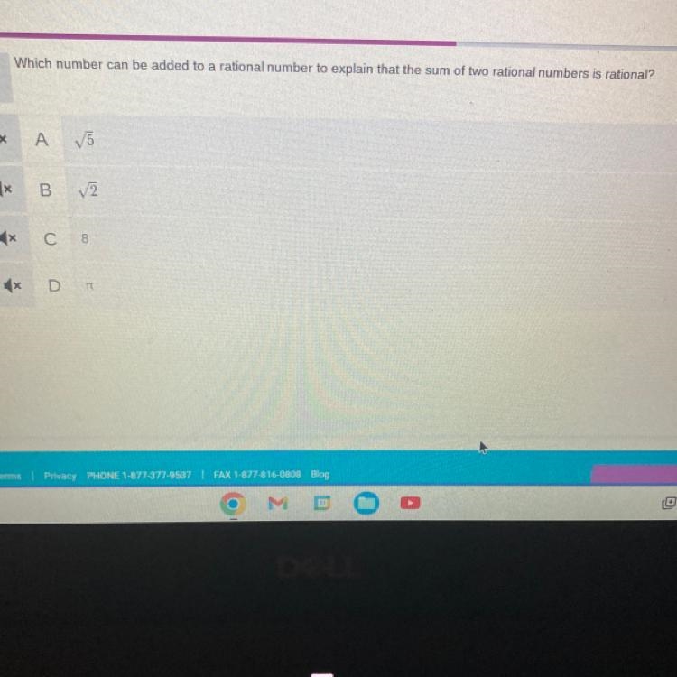 Which number can be added to a rational number to explain that the sum of two rational-example-1