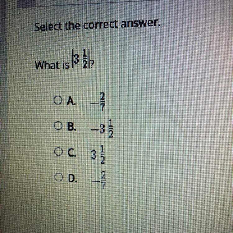 What is (33) O A. O B. - -3) 3 O C. IN NIT D.-example-1