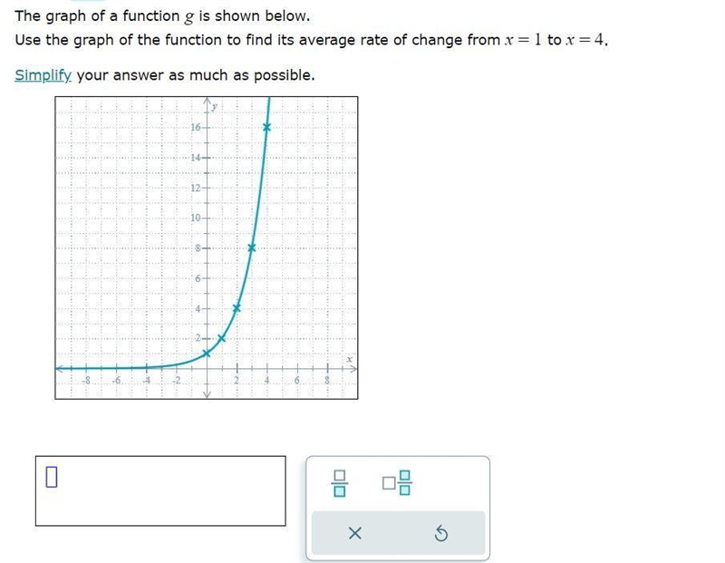 What is the average rate of change, please simplify your answer (PICTURE BELOW)-example-1