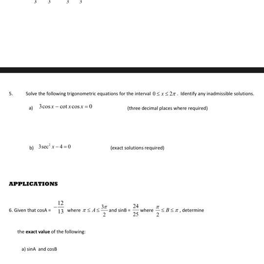 Someone please help with 5 a and b-example-1