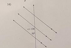 FIND THE VALUE OF X (ANGLES VERY EASY)-example-1