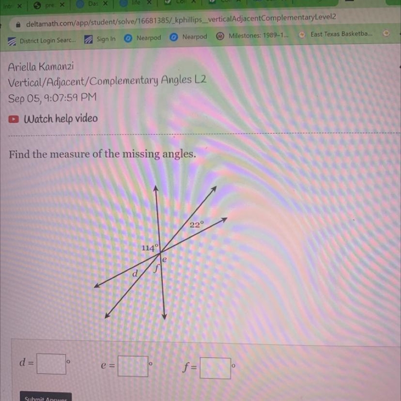 Find missing angles of the following-example-1