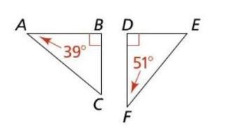 Justify whether the solution makes sense. a. Are the two triangles similar? b. How-example-1