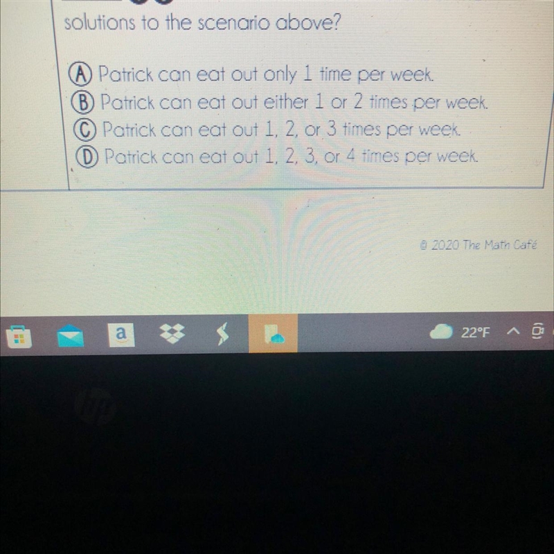 00 which statement best describes the solutions to the scenario above? A) Potrick-example-1