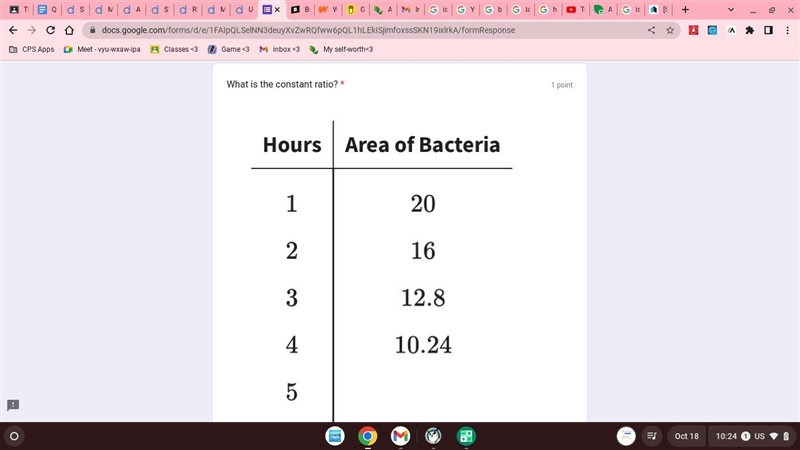 Stephanie is collecting data on the reaction of bacteria to different antibodies. She-example-1