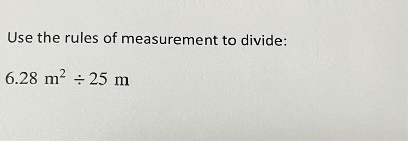 Use the rules of measurement to divide-example-1