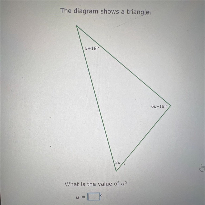 What is the value of u ?-example-1