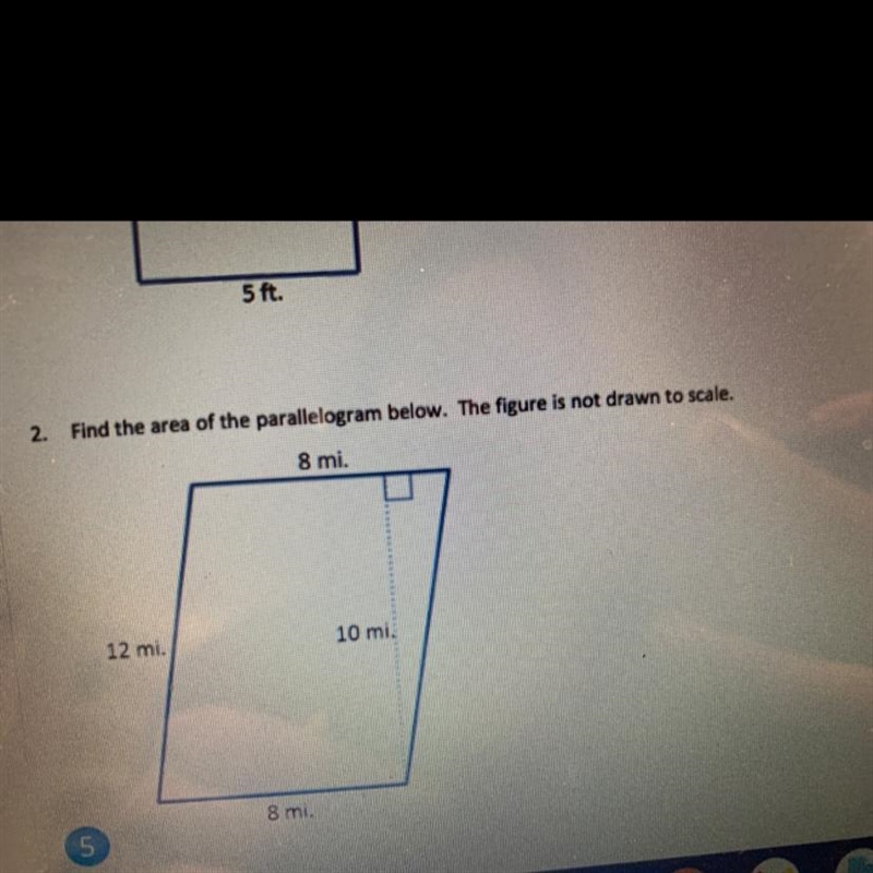 What is the area of this parallelogram ?-example-1