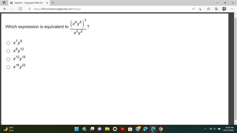 Please help quickly screenshotted the question!-example-1