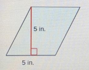 Find the area of the parallelogram.-example-1