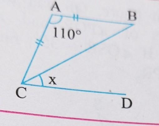 Find the value of x:​-example-1