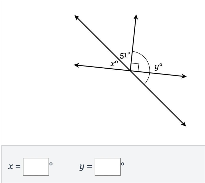 Find the measure of the missing angles.-example-1