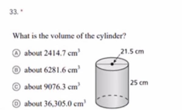 What is the volume of the cylinder-example-1