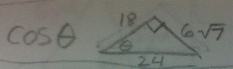 Write the ratio for the trig function indicated.-example-1