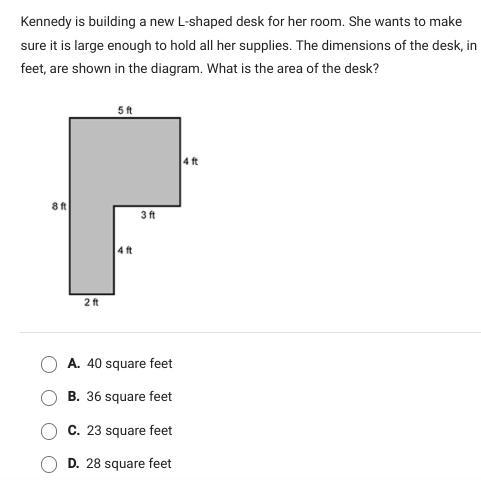 What is the area Of the desk-example-1