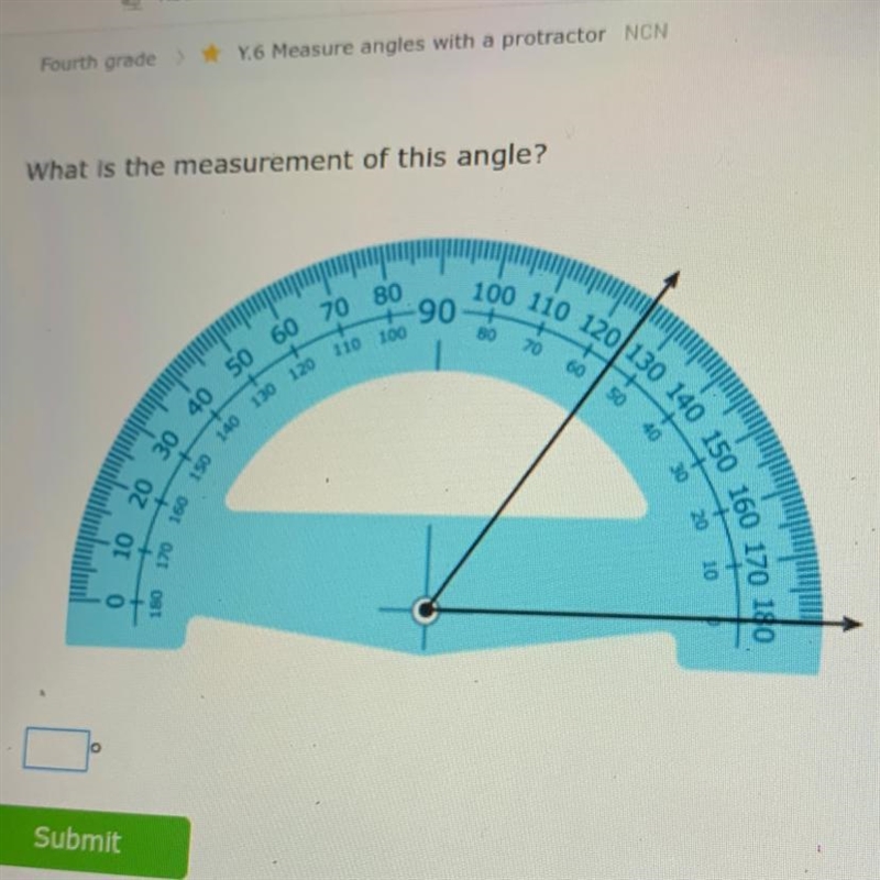 What is the measurement of this angle-example-1