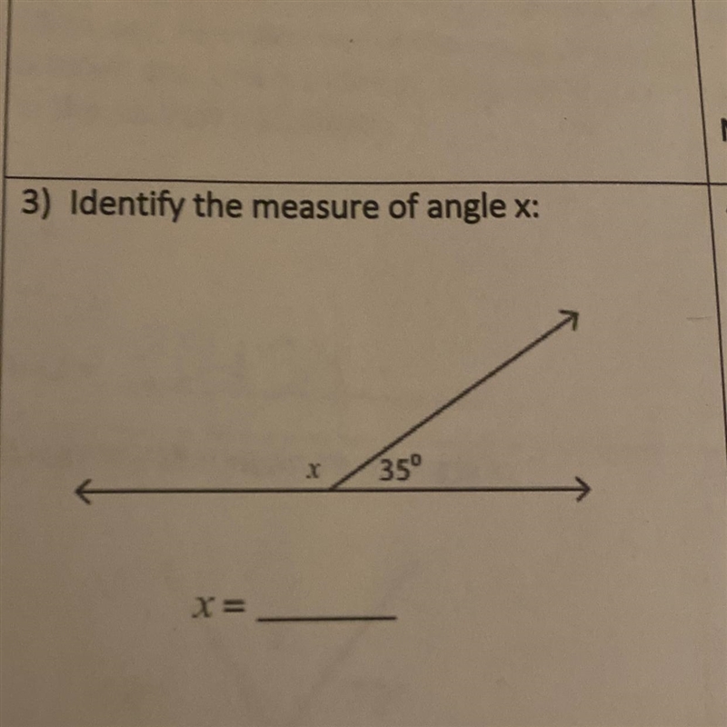 Identify the measure of angle x please show work Bc I have too !!-example-1