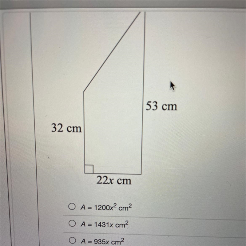 Identify the area of the trapezoid.-example-1