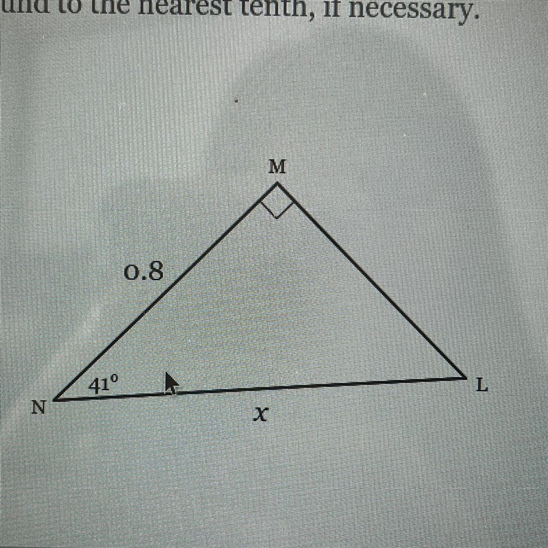 Progress Solve for x. Round to the nearest tenth, if necessary-example-1