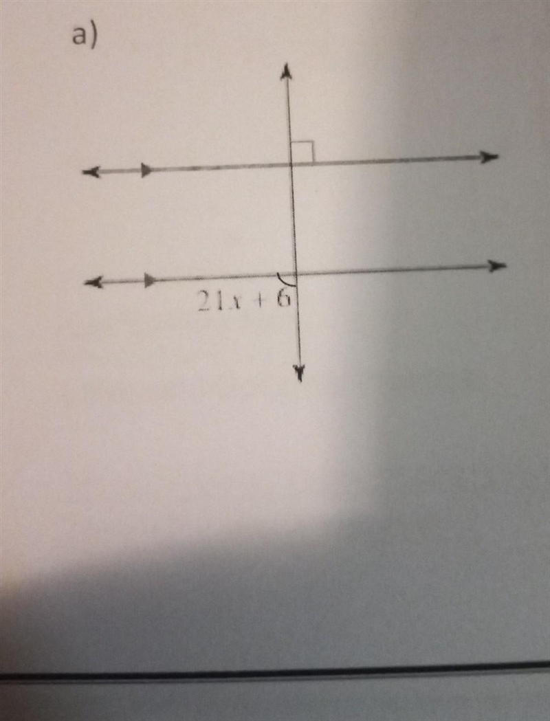 Q. find the value of x ​-example-1