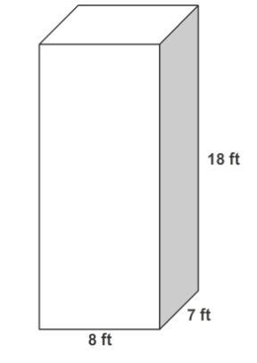 Pls solve ty What is the volume of this prism? 864 ft³ 952 ft³ 1008 ft³-example-1