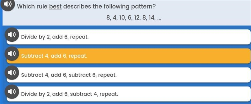 Which rule best describe the pattern-example-1