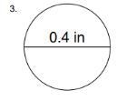 Calculate the area and the circumference of the circle-example-1