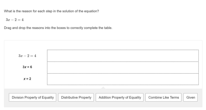 HELP PLEASEE!!!! What is the reason for each step in the solution of the equation-example-1