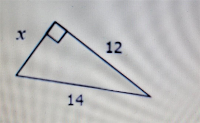 Solve for x. Round to the nearest tenth. ​-example-1