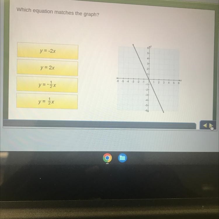 Which equation matches the graph?-example-1