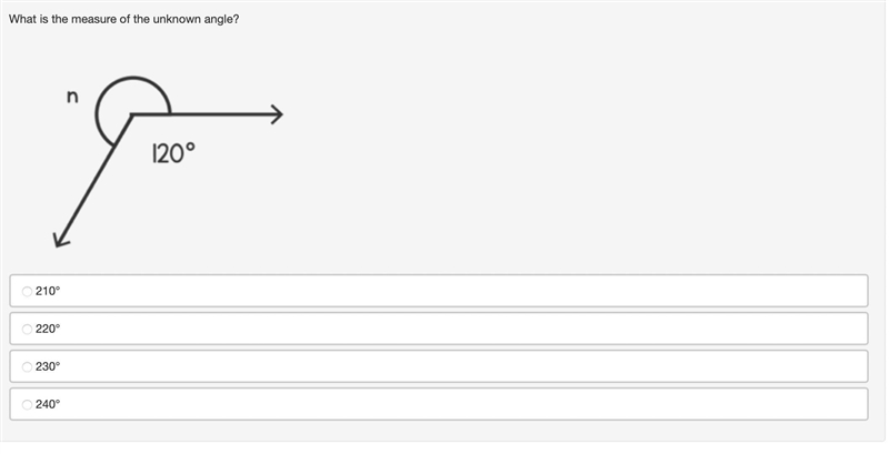 PLEASE HELP!!! What is the measure of the unknown angle?-example-1