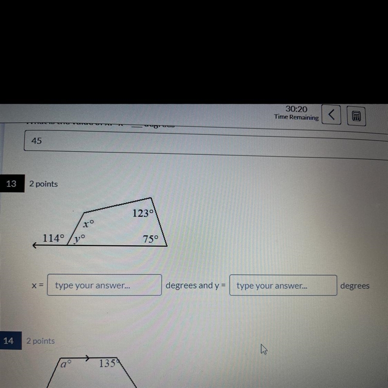 HELP Solve for x and y-example-1