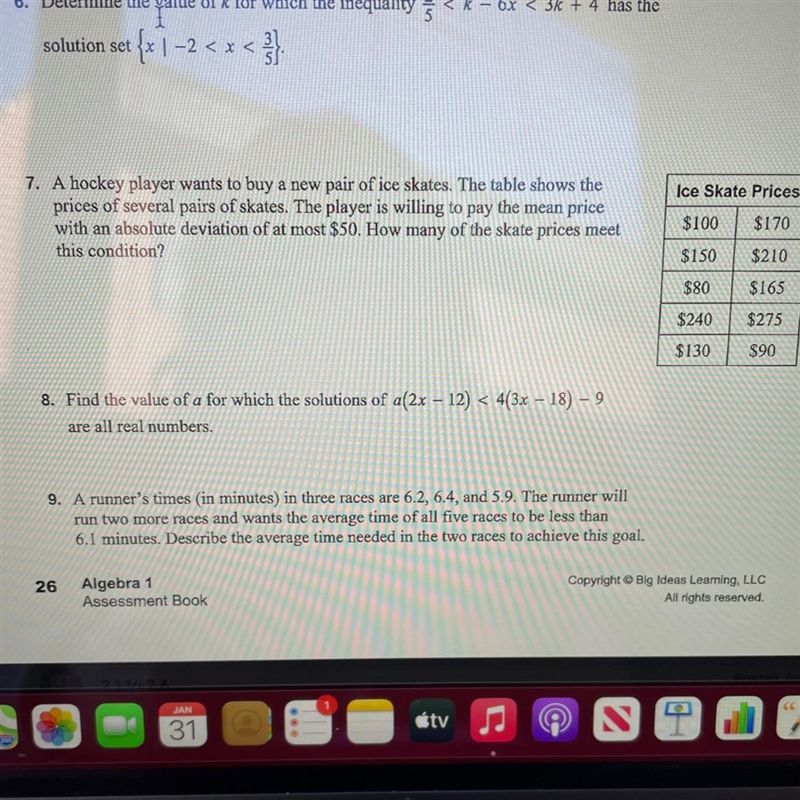 Does anyone know what number 7 is I’m very confused.-example-1