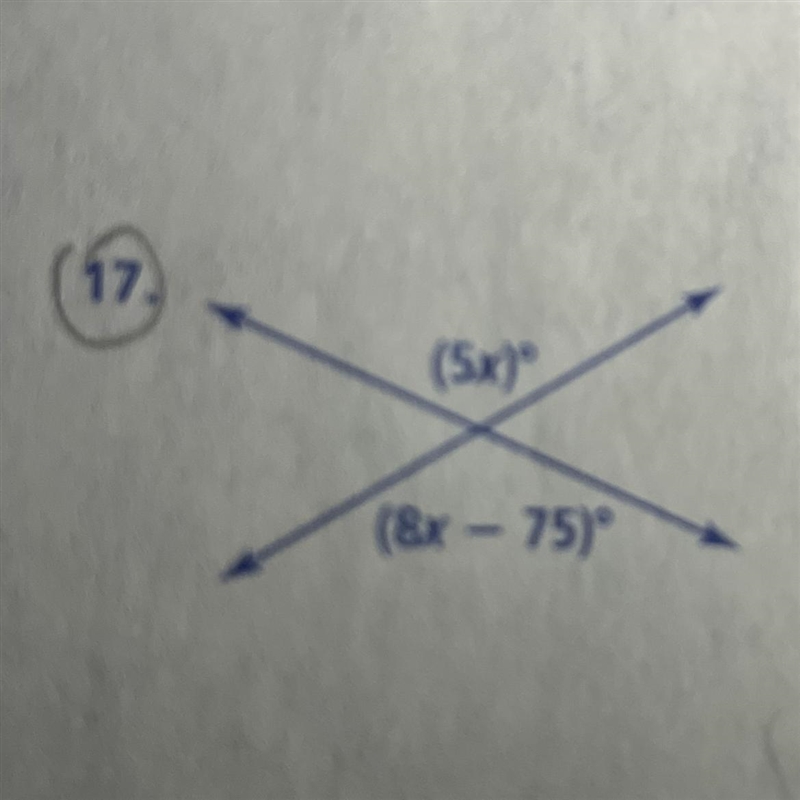 Find the value of each variable and the measure of each labeled angle.-example-1