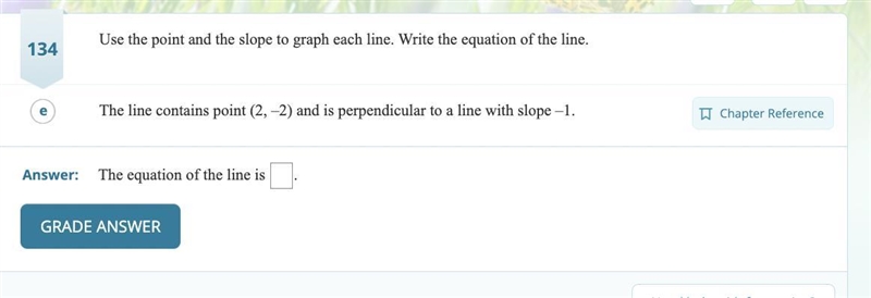 HELP PLEASE!! Use the point and the slope to graph each line. Write the equation of-example-1