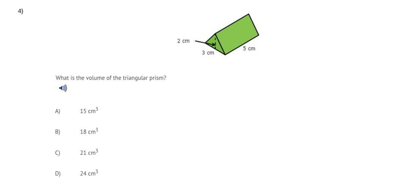 What is the volume of the triangular prism?-example-1