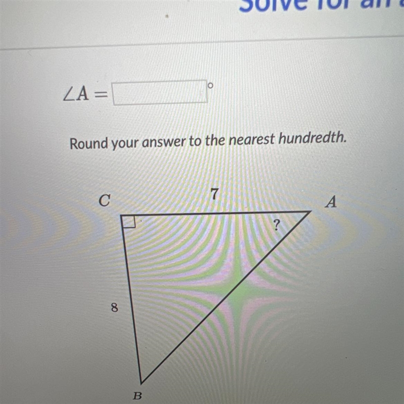 LA= Round your answer to the nearest hundredth.-example-1