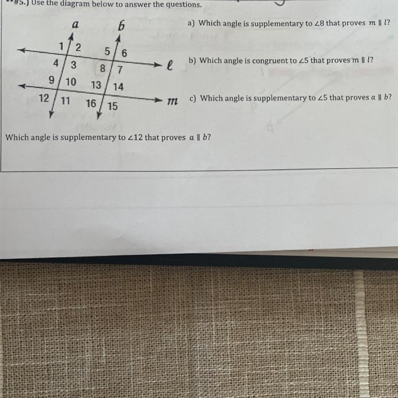 **#5.) Use the diagram below to answer the questions.-example-1