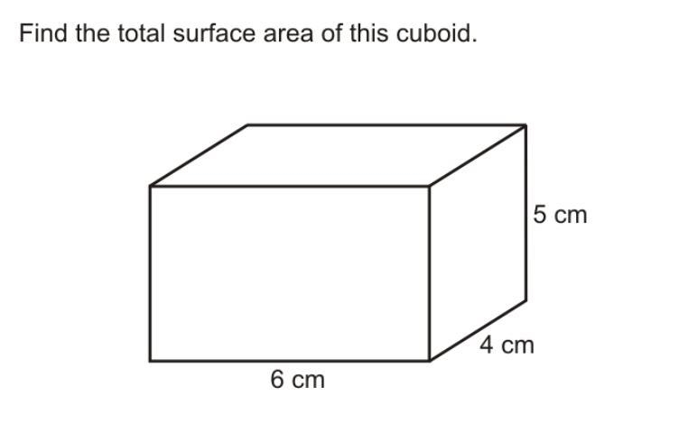 Find the total surface area of the cuboid-example-1