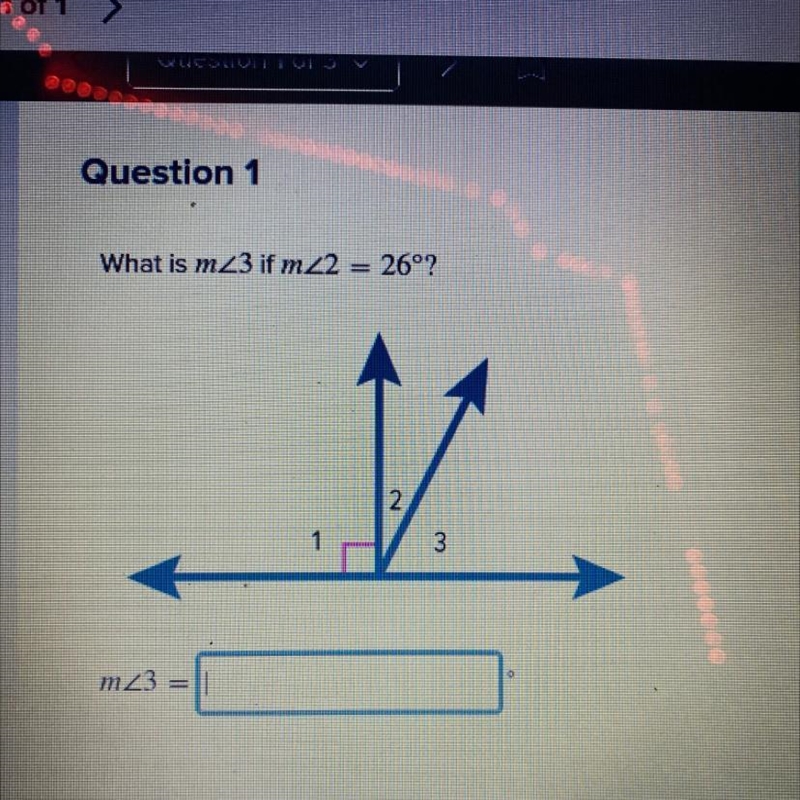 What is m<3 if m<2 = 26°?-example-1