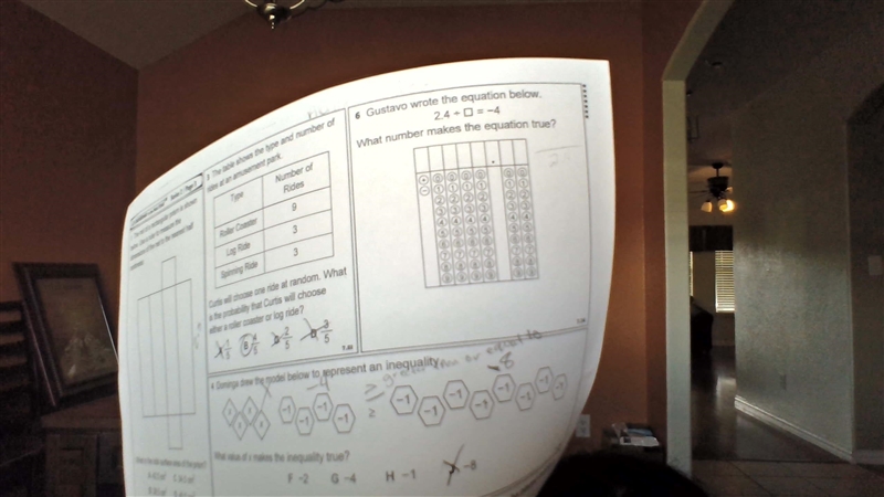 Gustavo wrote the equation2.4/ =-4 what number makes the equation true the picture-example-1