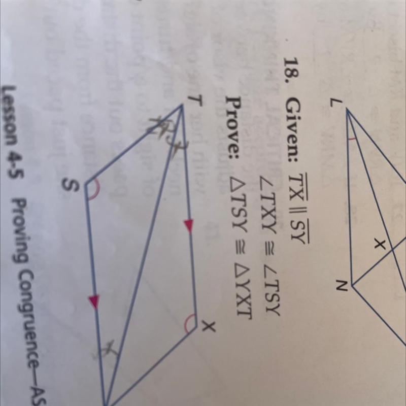 How to write a paragraph proof for number 18?-example-1