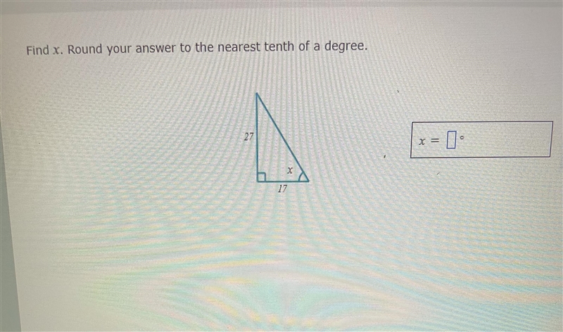 Solve for x and round to the nearest tenth for both (please:) )-example-2