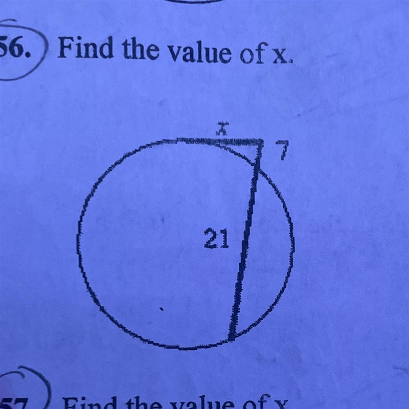 Find the value of X-example-1