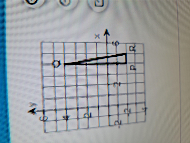 Please help me what are the coordinates of P the scale factor is 3-example-1