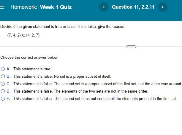 Decide if the given statement is true or false. If it is false, give the reason.-example-1