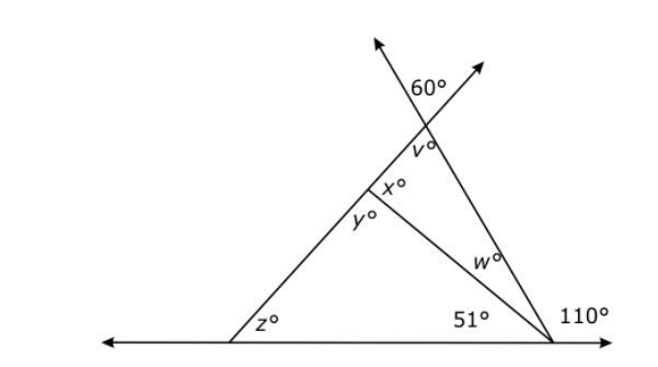 What is the measure of angle y?-example-1