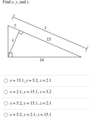 Find the value of x, y, and z.-example-1